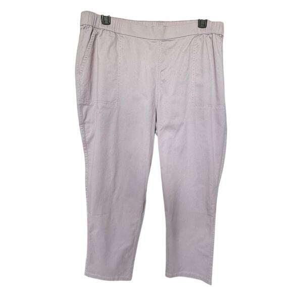 New d& co. Women's Liliac Straight Leg Pull On Pants Size 1X - Picture 1 of 5